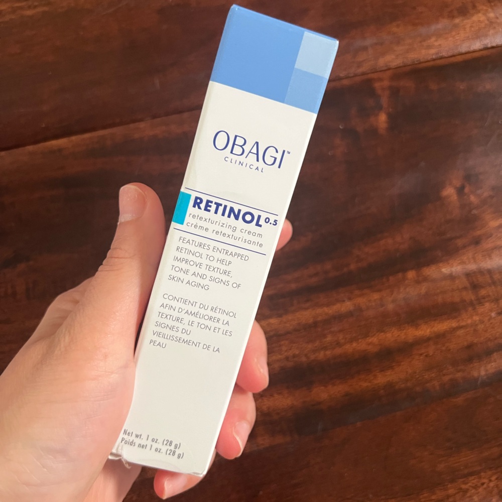 OBAGI Clinical Retinol 0.5 Retexturizing Cream 1 fl oz. NIB